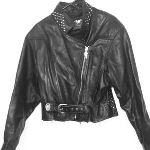 1990-91 Harley Davidson women’s leather jacket.